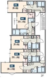 ＭＥＬＤＩＡ北綾瀬Vの物件間取画像